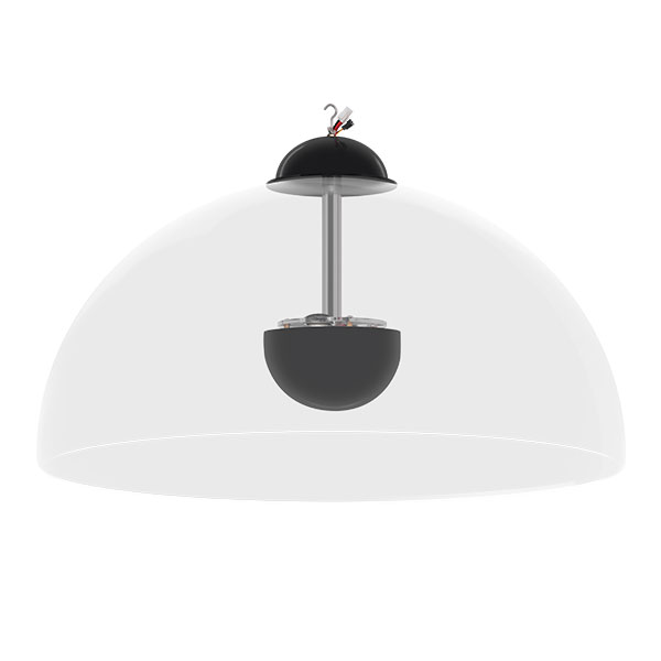 FP-3808 30W Dual-Parabolic Stereo Sound Dome/Pendant Hanging Directional
